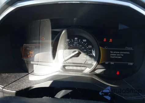 2015 Ford Edge Titanium z USA, uszkodzony, nr VIN 2FMTK3K85FBB22156